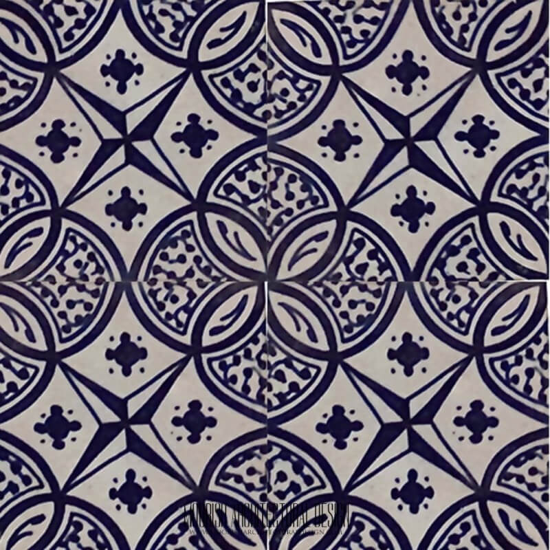 Blue Mexican Tile
