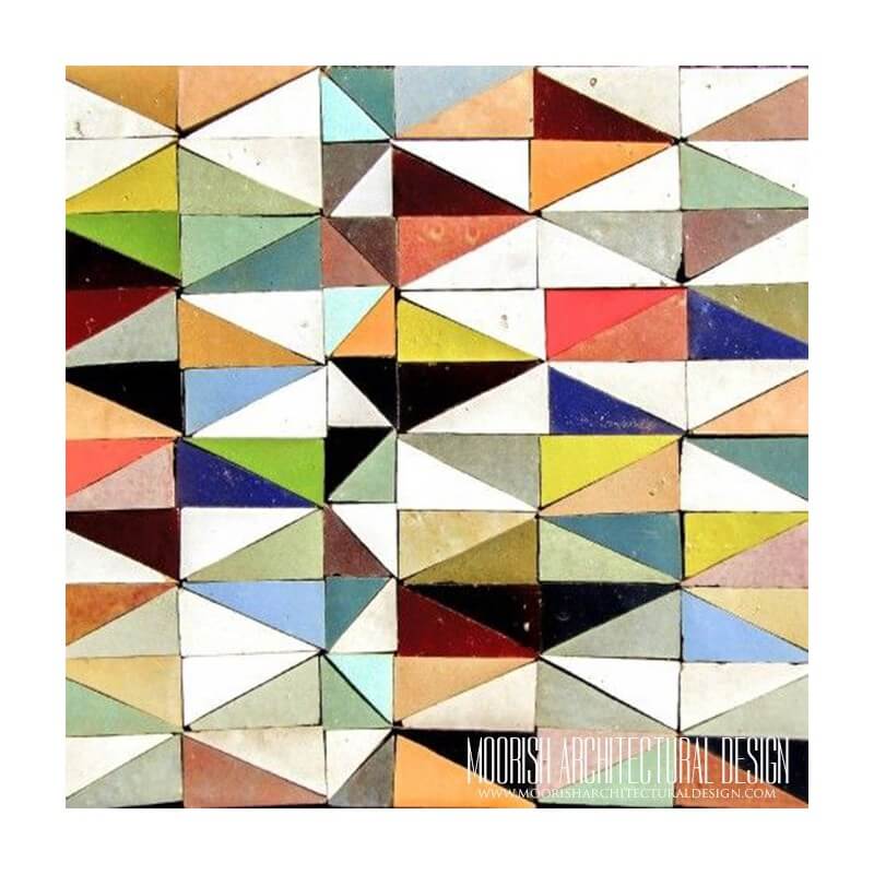 Moroccan multicolor Tile