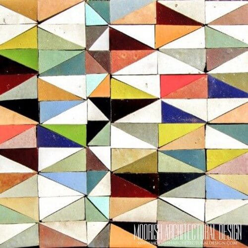 Moroccan multicolor Tile