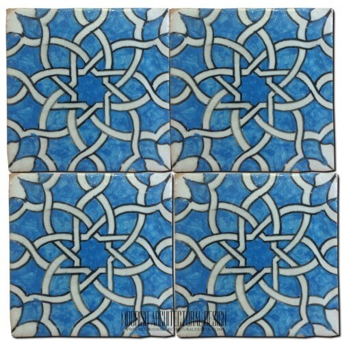 Moroccan Hand Painted Tile 27