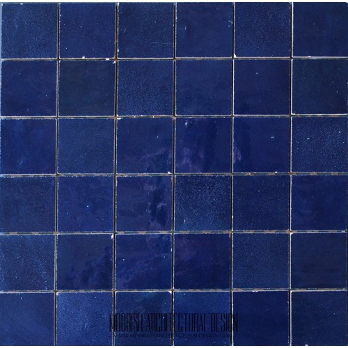 Deep Blue Moroccan Tile