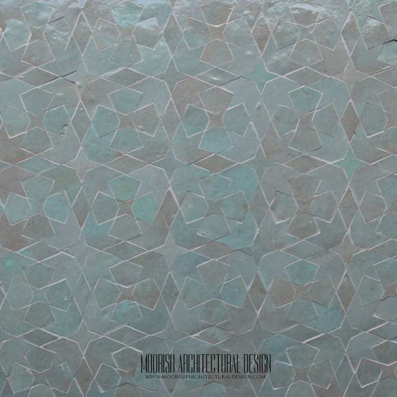 Mint Green Moroccan Tile