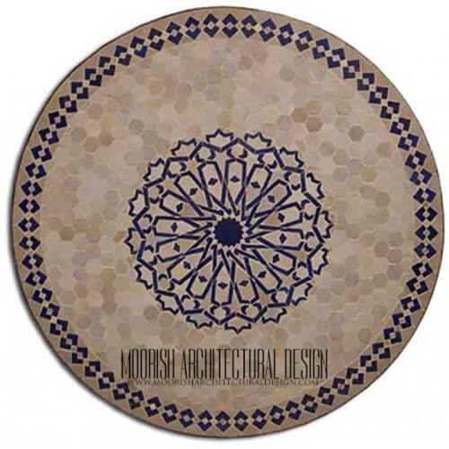 Moroccan Mosaic Table 02