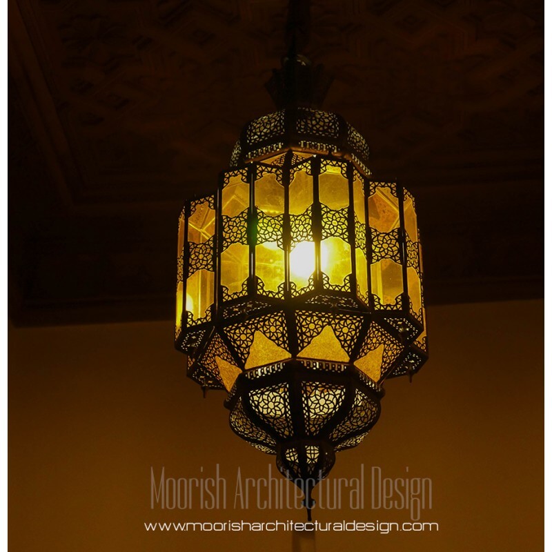 Moroccan Glass Lantern