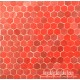 Red Hexagon Tile