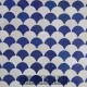 Blue Fish Scales checkerboard Tile
