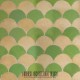 Green Tan Fish scales Tile