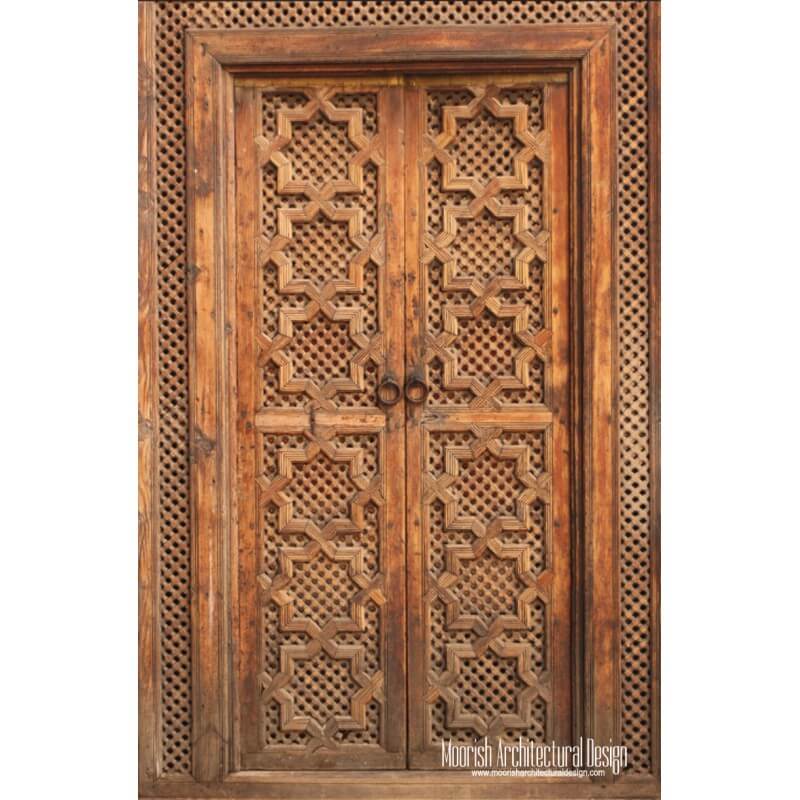 Spanish entry door