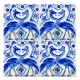 Blue Mediterranean Ceramic Tile
