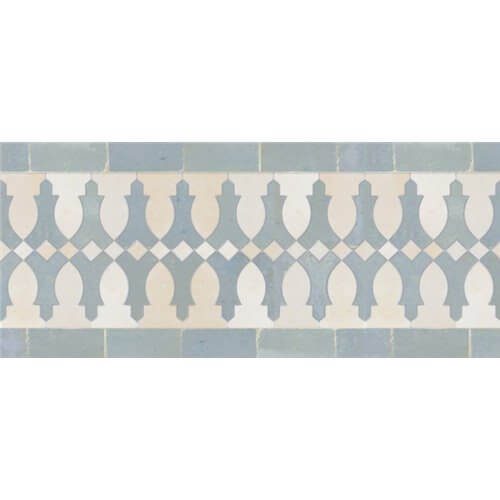 Moroccan border Tile Pattern