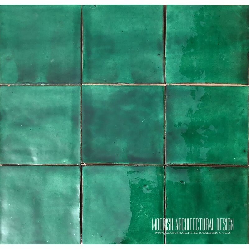 Fez Green Pool Tiles
