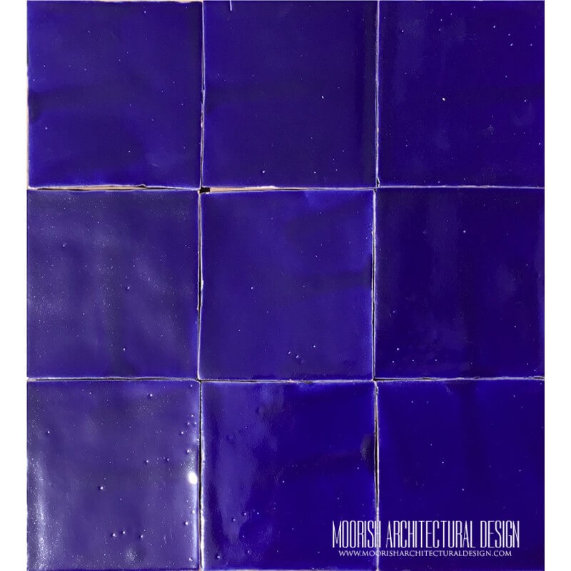Moorish Blue Pool Tiles