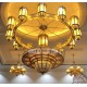 Large Moroccan hotel chandelier