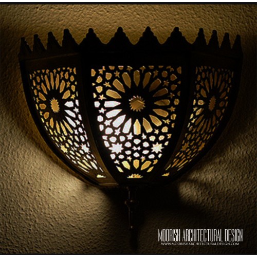Traditional Moroccan Sconce 25
