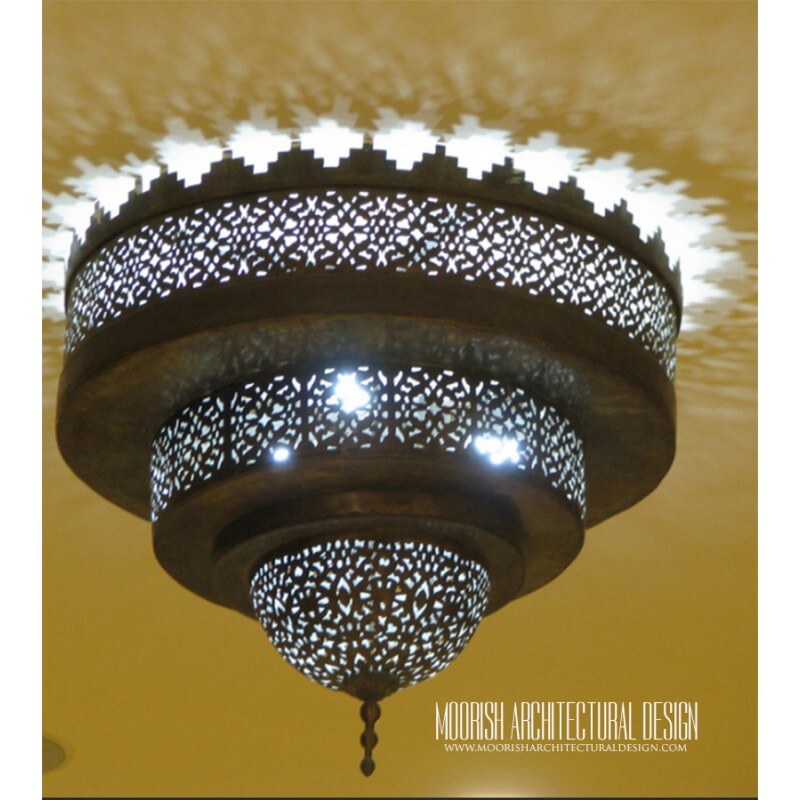 Moorish Bathroom ceiling light