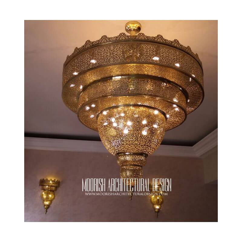 Hospitality Lighting – Spanish Colonial Chandelier Los Angeles, Palm desert, Santa Barbara