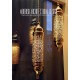  Punched brass hanging pendant 
