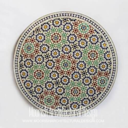 Moroccan mosaic table 09