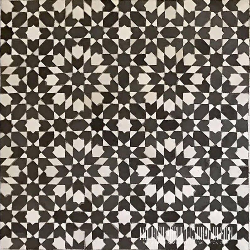Moroccan Tile Bathroom Ideas Moroccan Monochrome Tiles