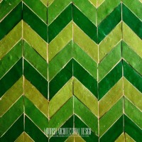 Moroccan herringbone Kitchen Tile pattern