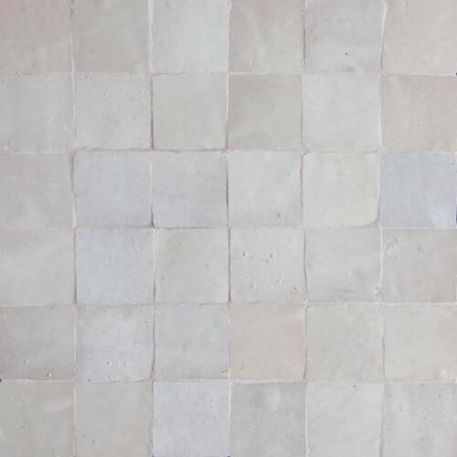 Moroccan White Tile