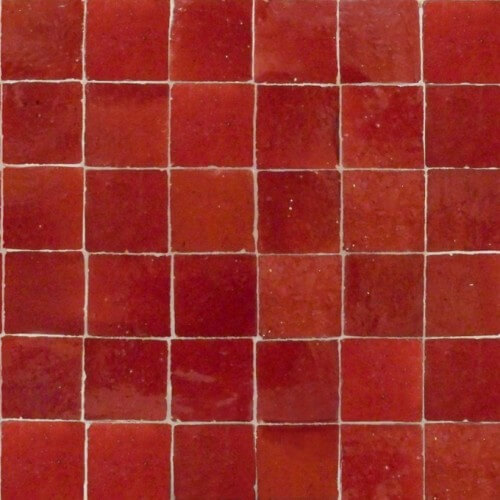 Candy Apple Red Tile