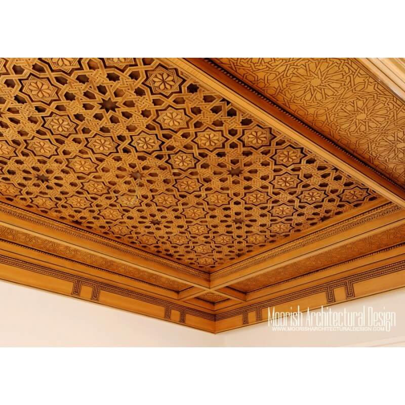 Moroccan Wood Ceiling 