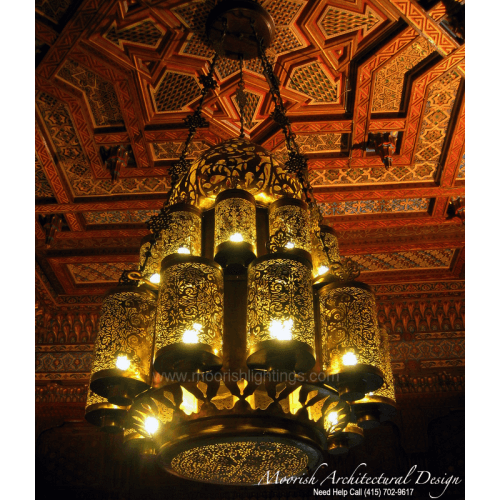 Traditional Moroccan Chandelier 01