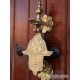 Custom hand door knocker