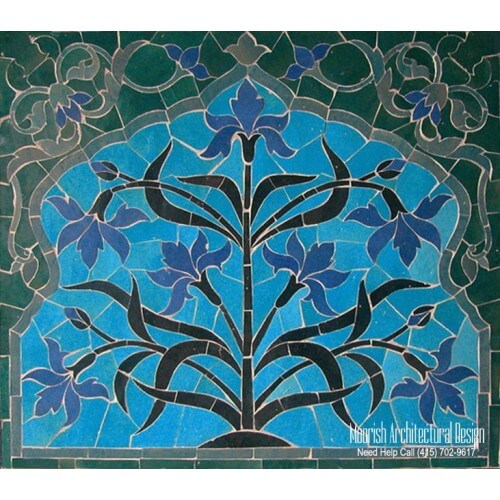 Moroccan Tile Mural 06