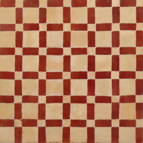 Red Moroccan Tiles 