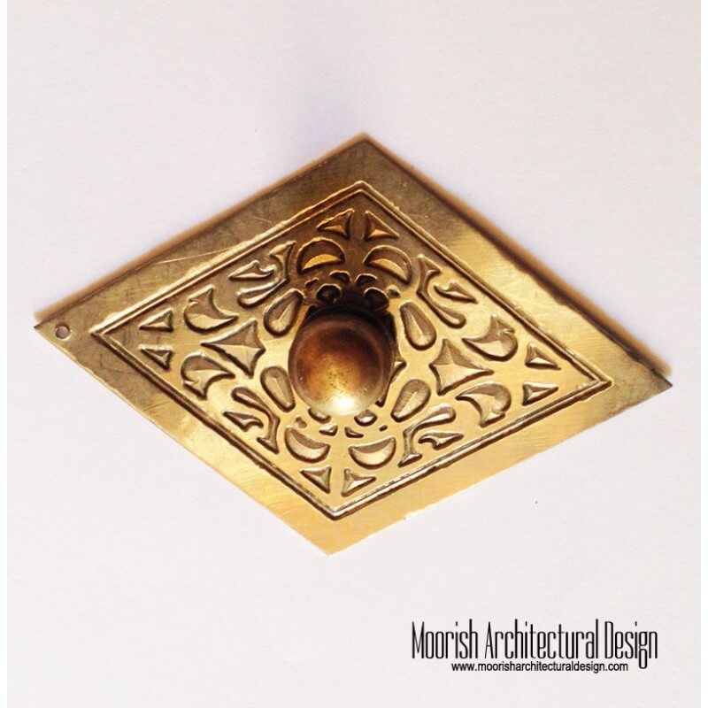 Brass Moroccan knob