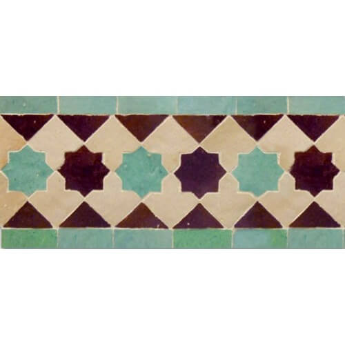 Moroccan Kitchen Tile Border