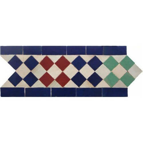Moroccan Border Tile 38