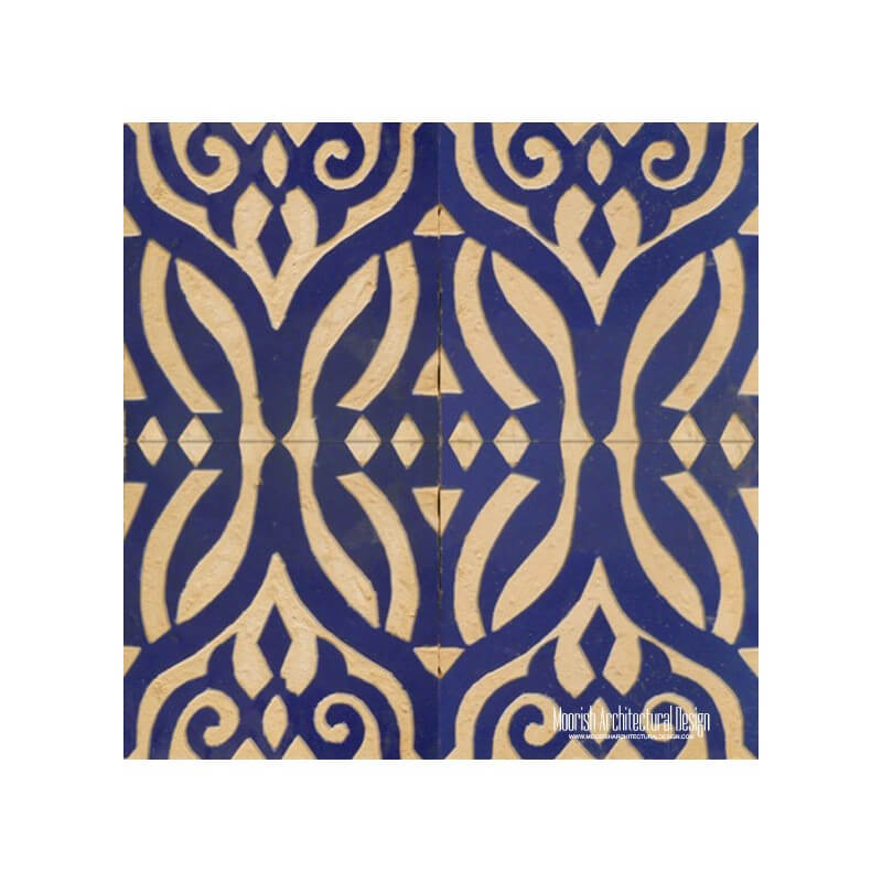 Rustic Moorish Tile 