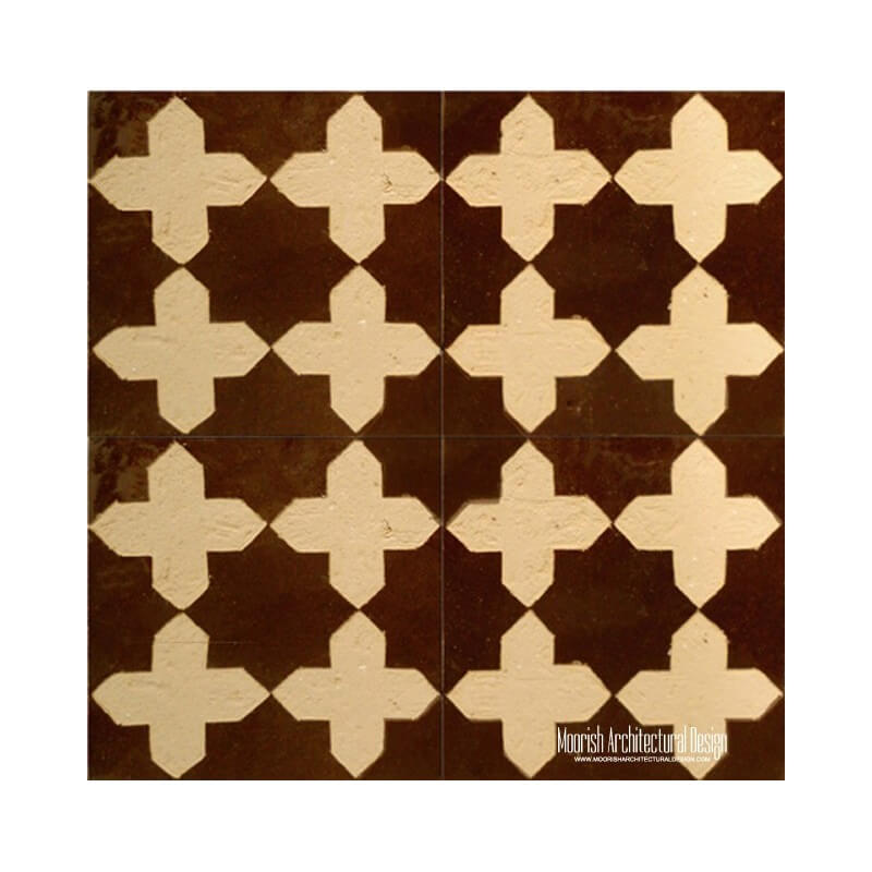 Rustic Moorish fountain Tile