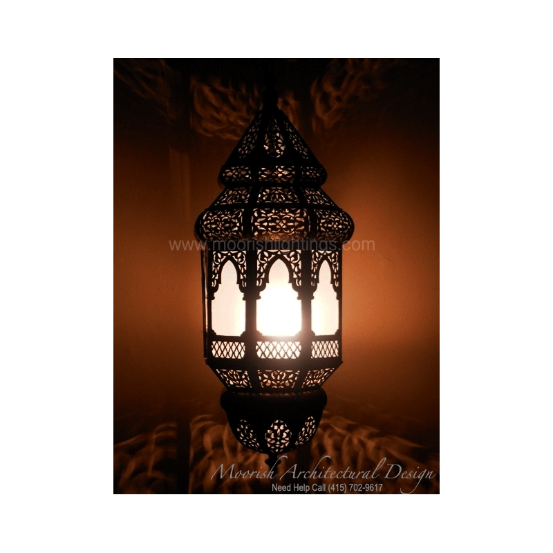 Moroccan patio pendant light