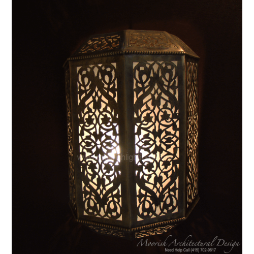 Traditional Moroccan Sconce 06