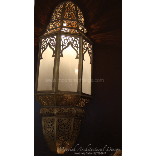 Traditional Moroccan Sconce 11