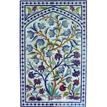 Muraledallions Moroccan Tile Mural, Decorative Mosaic Tile Murals